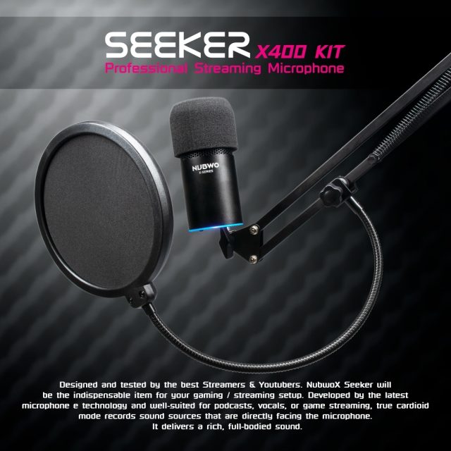 Seeker ไมโครโฟน x400 kit - NUBWO