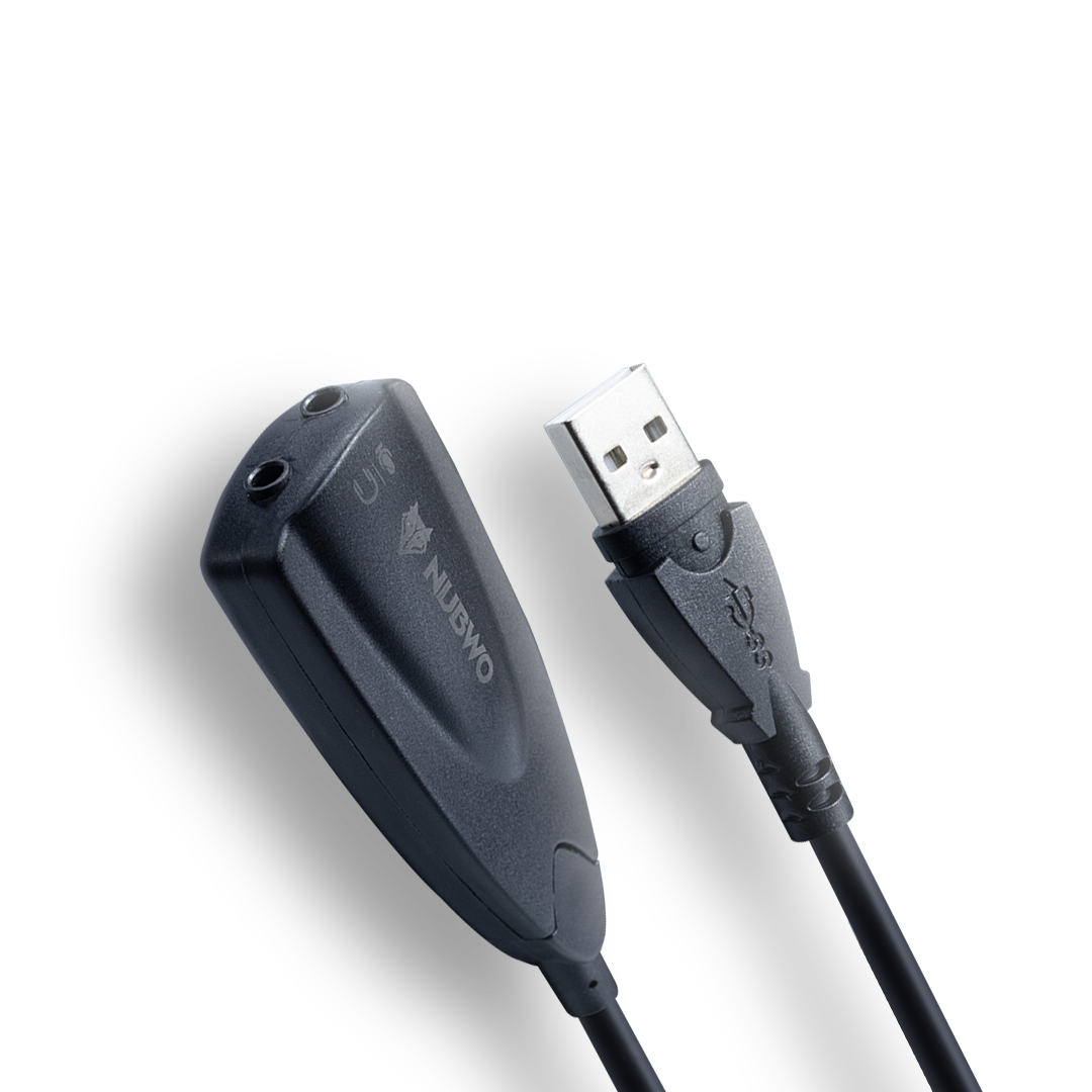 สายแปลง jack 3.5 เป็น usb nubwo รุ่น nsc02