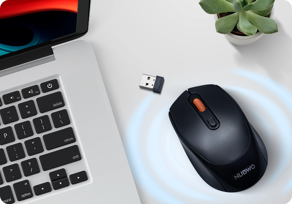 เมาส์ไร้สาย รุ่น NMB 032 ปรับ DPI สูงสุด 1600