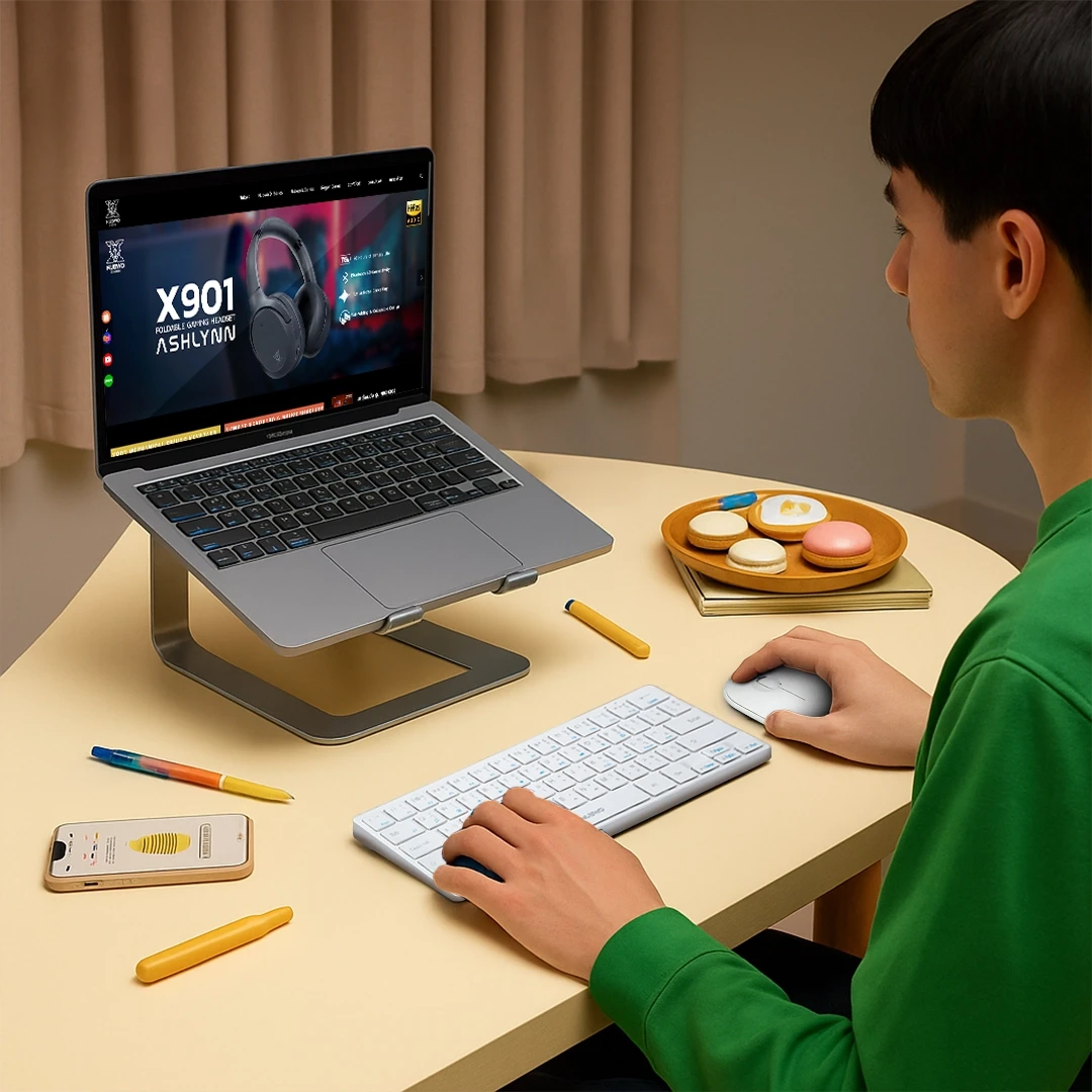 คีย์บอร์ดและเมาส์แบบไร้สาย รุ่น NKM633 wireless ergonomic combo set