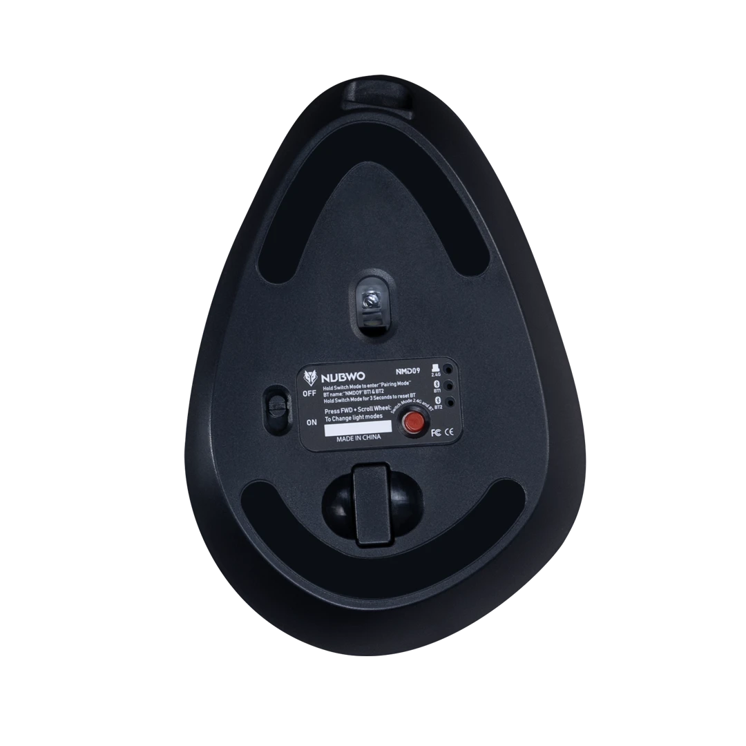 เมาส์ไร้สาย รุ่น NMD09 พร้อมไฟ RGB 11 โหมด สำหรับเกมมิ่ง