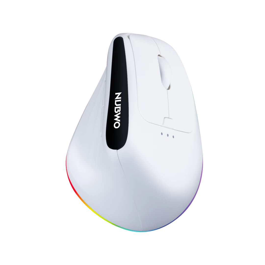 เมาส์ไร้สาย รุ่น NMD09 Ergonomic Vertical Mouse ดีไซน์ล้ำ ลดเมื่อยข้อมือ