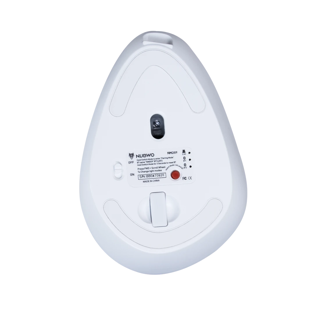 เมาส์ไร้สาย รุ่น NMD09 พร้อมไฟ RGB 11 โหมด สำหรับเกมมิ่ง