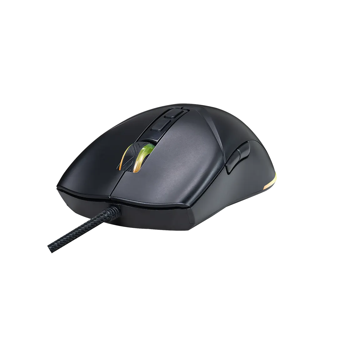 สายถักคุณภาพสูงความยาว 145 ซม. ของ เมาส์เกมมิ่ง รุ่น NM108M