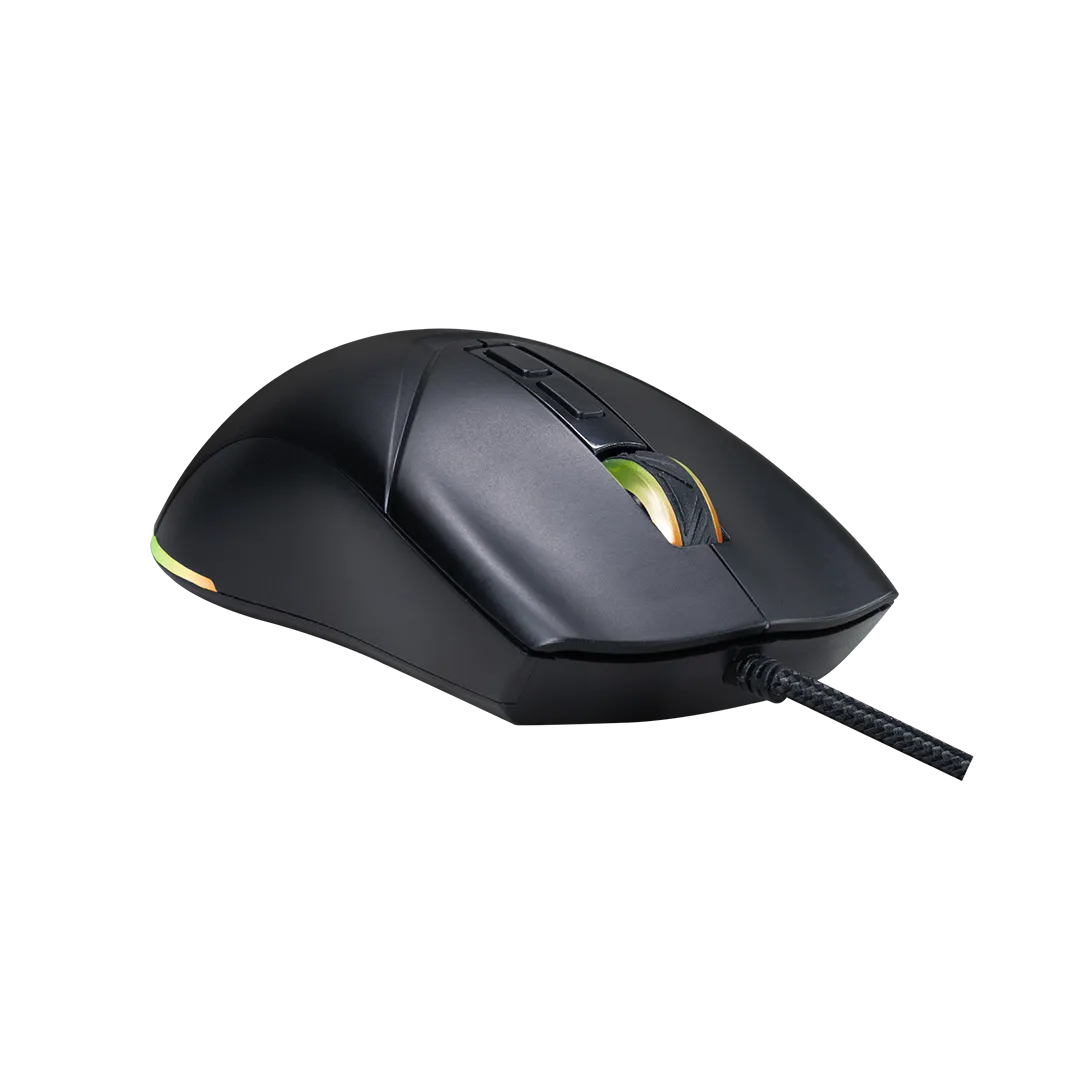 หน้าตาโปรแกรมมาโครซอฟต์แวร์สำหรับ เมาส์เกมมิ่ง รุ่น NM108M