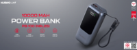 พาวเวอร์แบงค์ NBL25 ความจุ 10000 mAh สีดำดีไซน์กะทัดรัด