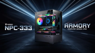 พัดลม RGB และจุดติดตั้งพัดลมเสริมใน เคสเกมมิ่ง รุ่น NPC-333