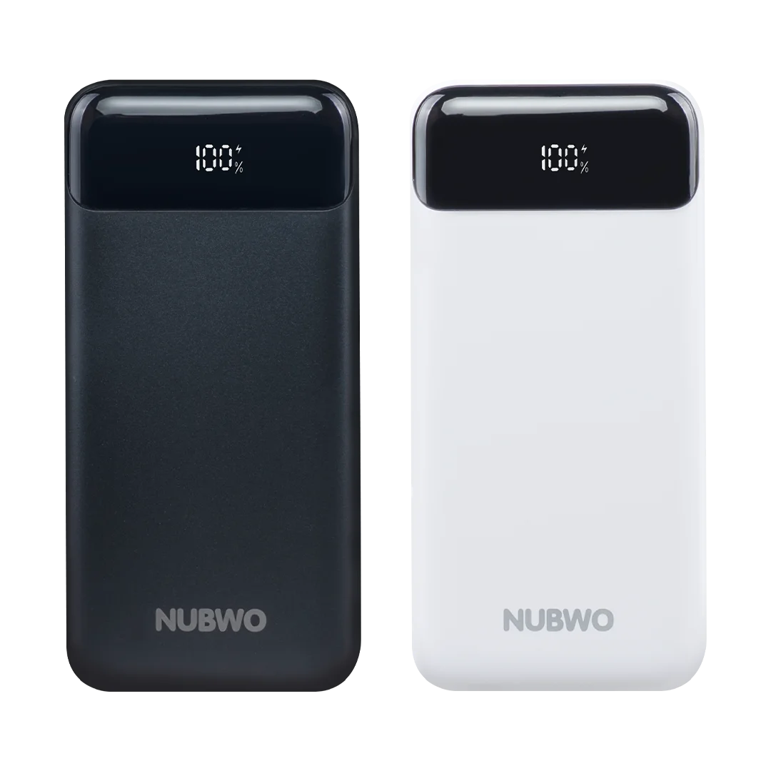 พาวเวอร์แบงค์ NBL28 สีดำและสีขาวความจุ 20000mAh